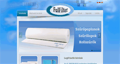 Desktop Screenshot of fulfilter.hu